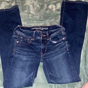 American Eagle “Kick Boot” cut jeans